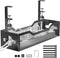 Under Desk Cable Management Tray, Metal Mesh with Clamp Mount, 2 Hole Cable Tray for Desk Wire Management and Organizer