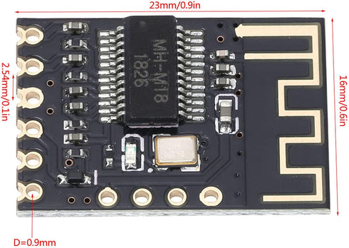Garosa Bluetooth Board MH-MX8 Audio Receiver Module, Wireless Electronics for Speaker Sound System DIY Conversion