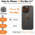iPhone 15 Pro Max Waterproof Case Compatible with MagSafe, Metal Heavy Duty IP68 Underwater Built-in Screen Protector,