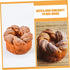 Toddmomy Realistic Pu Simulation Bread Model Fake Food Decor Lifelike Bread Prop for Photography Home Bakery Display