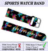 Sport Band Compatible with Versa 4/Versa 3/Sense 2/Sense for Women Men,Elastic Replacement Wristbands Strap for Versa 4/Versa 3/Sense 2 Smart Watch