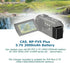 KOQINVIZ NP-FV5 NP-FV5 3.7V 2000mAh Plus Battery Charger + Rechargeable Lithium Battery - Video Camera Camcorder