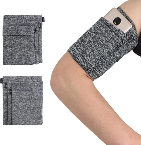 Large Big Armband for Cellphone Jogging Running, Hidden Pocket for iPhone 6S 7 8 X XR XS 11 12 13 14 15 Max Plus Pro