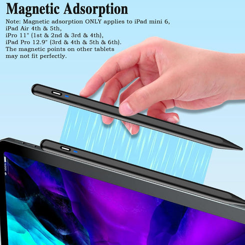Luntak 2 Stylus Pen for Android Tablet, Tablet Pencil for iOS/Android,Rechargeable Active Stylus Pen