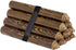2 x 48 Inch Hook and Loop Cable Tie, 6 Pack Heavy Duty Adjustable Fastening Strap with Plastic D-ring Buckle