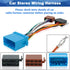 Honda & Suzuki ISO Radio Wiring Harness Adapter for Car Stereo Systems