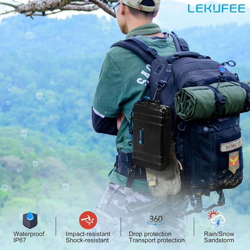 Lekufee Travel Waterproof Hard Case for Insta360 Ace Pro/Action Camera and Accessories (Case Only)