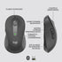 Logitech Signature M650 Wireless Mouse, Small to Medium Hands, 2-Year Battery, Silent Clicks, Bluetooth Compatibility