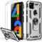 LUMARKE for Google Pixel 4A Case with Screen Protector, Pass 16ft Drop Tested Military Grade Protective Cover, Silver