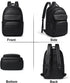 37L Backpack Pack Backpack Leresas Purse for Women Mens Work Travel Teacher Back Laptop Business Vegan Leather Fashion