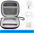 Comecase A-SKU-0485 Chip Card Reader Scanner Case, Hard Carrying Bag Holder Fits Square Contactless Reader with USB
