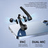 Bluetooth Headset V5.3, Wireless Earpiece with 1000mAh Charging Case, 96H Talktime, Hands Free Noise Canceling