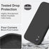 Vooii iPhone XR Case - Black, Upgraded Liquid Silicone, Soft Anti-Scratch Microfiber Lining, Square Edges, Camera