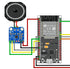 WWZMDiB MAX98357 I2S Audio Amplifier Module, Unfiltered Class D Audio Amplifier, Support for ESP32 Raspberry Pi