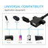 RIIEYOCA USB 2.0 Female 4pin Bare Wire Pigtail Cable with Dust Cap for DIY USB Equipment Repair and Replacement.
