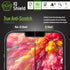 IQShield Anti-Bubble Clear TPU Film Screen Protector for Apple iPhone 13 (6.1 inch) - 2-Pack
