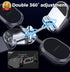 Magnetic Phone Holder for Car Metal Upgrade 6X Magnets Phone Mount Double 360° Rotation Super Sticker Phone Holder Car Mount Easy Install Suitable for Dashboard Screens Compatible with All Phone black