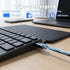 CMARS 150 Mini Bluetooth Keyboard for iPad, Universal Portable Wireless Keyboards with Adjustable Stand & Integrated