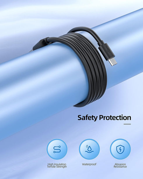 5Ft (1.5M) Micro USB Charger Cord for JBL Flip 4, 3, 2, Charge 3, 2, 2+, Plus, Pulse 3, 2, GO, GO2 Bluetooth Speaker.