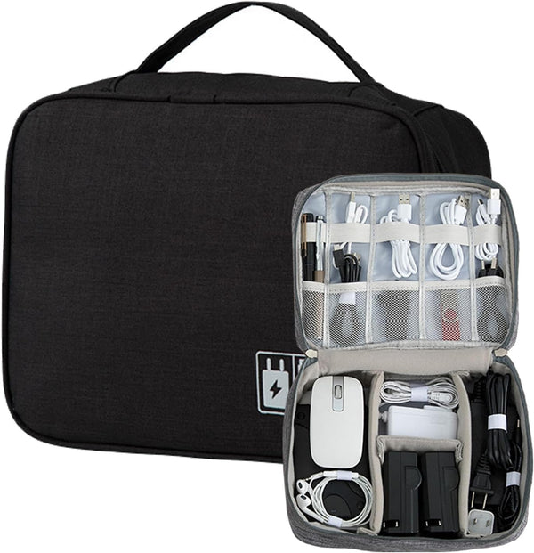 Organizer Case Small Electronic Devices USB Charger Accessories Mouse Phone Cable SD