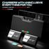 3-Channel NP-BX1 Battery Charger Compatible with Sony Cybershot Camera ZV-1, ZV-1F, ZV-1 II, ZV-e10, DSC-RX100 III, DSC-RX100 VII, DSC-RX100 M7, DSC-RX1, CX405, HX90V, HX80(not included Battery)
