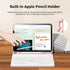 kenke Keyboard Case for iPad 10th Generation 10.9 Inch (2022), Smart Folio Cover with Detachable Wireless Keyboard,