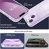 Slim Clear Magnetic Case for iPhone 14 & 13 - Military-Grade Protection, Compatible with MagSafe, 6.1 inch.