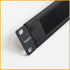 RIVECO 1U Brush Panels for Rack Cable Management, 2 PCS Server Rack Cable Organizer for 19 Inch Network Rack Mount Black