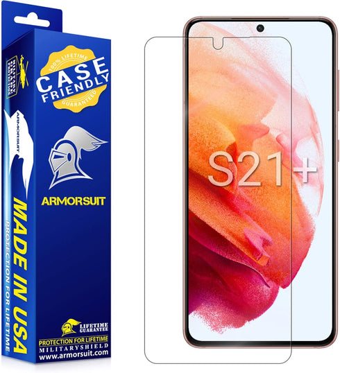 ArmorSuit MilitaryShield Screen Protector for Samsung Galaxy S21 Plus (6.2-INCH) Case Friendly HD Clear Film