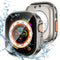 Tensea 2 in 1 Waterproof Screen Protector Case for Apple Watch Ultra 2/Ultra 49mm, iWatch Protective PC Face Cover