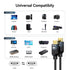 8K 2.1 0.5FT6Inch2-Pack, 48Gbps HDR10+, 2.3 HDMI Cable Ultra High Speed HDMI Cord, Support eARC, SBTM, QMS, CEC, HDCP