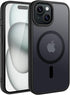 CACOE Magnetic Case for iPhone 15 2023, Compatible with MagSafe, Anti-Fingerprint Shockproof Cover, Matte Black