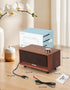 cinnkeyi 3 3.5mm/USB Wooden PC Soundbar Computer Speakers PC Speakers USB Powered | PC| Line-In | Bluetooth Modes