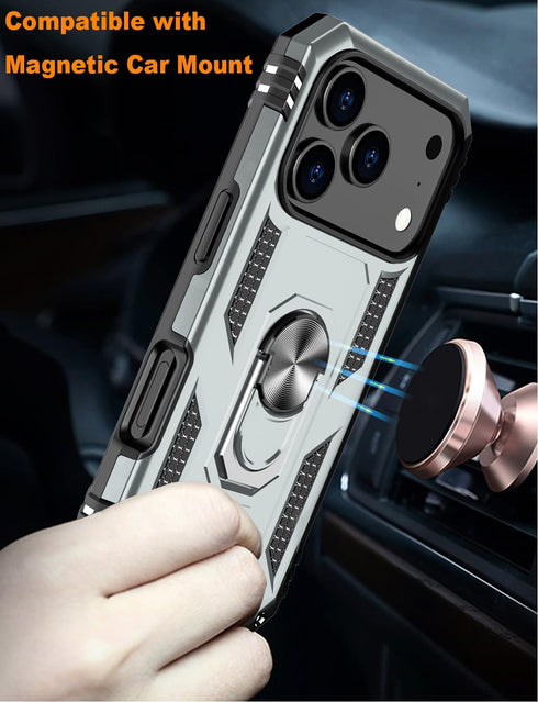IKAZZ 17 6.9 Inch 16ft for iPhone Pro Max Case with Screen Protector,Military Grade Shockproof Heavy Duty Protective
