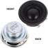 Healifty 4 Ohm 5W Full Range Mini DIY Audio Subwoofer Loudspeaker for Home Car Audio Speakers
