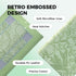 EJU 7"/6.8" 11th/12th 2024,Retro 2025 Green Embossed Case Compatible with Kindle Paperwhite Gen,Colorsoft Signature