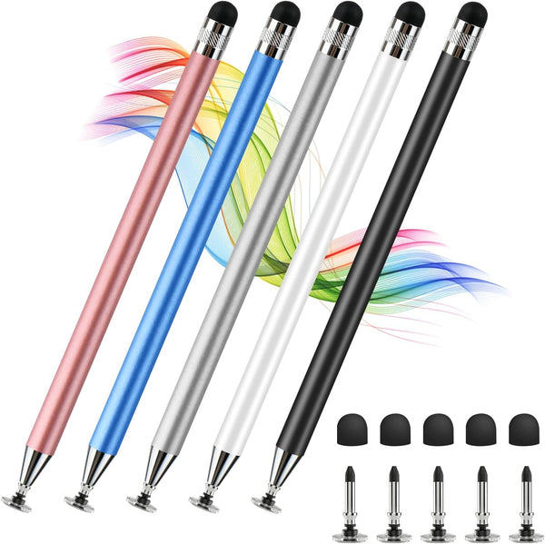 AUZOSL 2-in-1 Stylus Pen for Touchscreen, High Precision & Sensitivity Stylus Pen for
