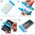 Universal Waterproof Phone Pouch, 4 Pack Lanyard Case for iPhone 15 14 13 12 Pro Max, Beach Essentials