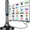DTVSUBS 2026 Digital TV Antenna for Smart TV Indoor, 360 Long Range Reception