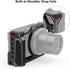 SmallRig Camera Cage for Sony ZV-1 II/ZV-1F/ZV-1, with Silicone Gel Grip and Cold Shoe Mount