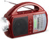 Weather Radio Portable AM FM Radio with Bluetooth, Rechargeable Emergency Radio, Built-in Rechargeable Battery or 4 AA