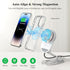 Minthouz Magnetic Wireless Charger, Foldable MagSafe Charging Stand, Adjustable Aluminum Phone Holder with 20W USB-C