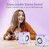 LENRUE Mini Bluetooth Speaker, 5W Wireless Portable Speaker with Clear Sound, TWS/TF Card Support, Lanyard Design for