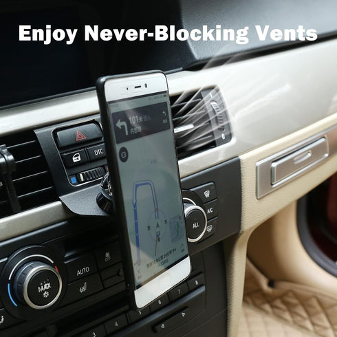 LLKUANG 360-Degree Rotary Mobile Phone Holder for BMW 3 Series E90 E91 E92 E93 2005-2012 (Aluminium Alloy)