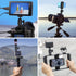rubesee 1/4" 360 5.5lbs Mini Ball Head, Panoramic Camera Tripod Head with Screw Shoe Mount, Rotatable Metal Adapter