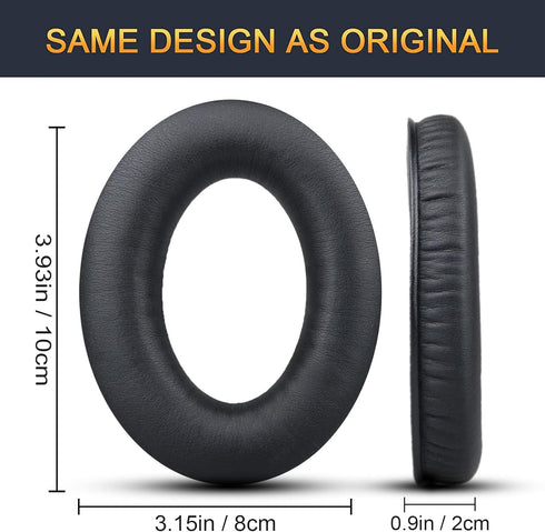 Replacement Ear Pads for Bose Aviation A20, Compatible with Headset X A10 A20, Durable Leather Slow Rebound Foam
