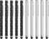 MECCANIXITY 10pcs Glitter Rhinestone Stylus Pens for Touch Screens, Universal Metal Capacitive Pen for All Capacitive