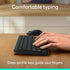 Logitech K250 Bluetooth Keyboard with Numpad, Easy Connectivity, Compact Wireless Keyboard Made with Recycled Plastic