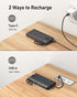 VEEKTOMX 10000mAh Portable Charger with Built-in Cables, Slim Fast Charge USB C Battery Pack for iPhone 15/14/13,