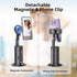 Auto Face Tracking Phone Holder, Magnetic Tripod with 360 Rotation & Remote, Smart Shooting Camera Mount for Live Video